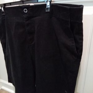 Dixxon D-Flex Big & Tall Men's Size 44 Black Flat Front Chino